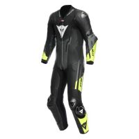 Dainese MISANO 3 PERF D-AIR Racing 1PC závodní kombinéza černá/fluo-žlutá vel.52